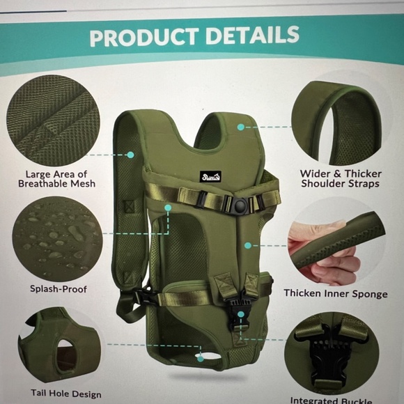 NWOT: SlowTon Pet Carrier 'Medium' - Picture 5 of 8